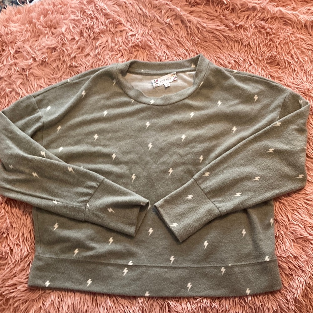 Pink Rose soft long sleeve top